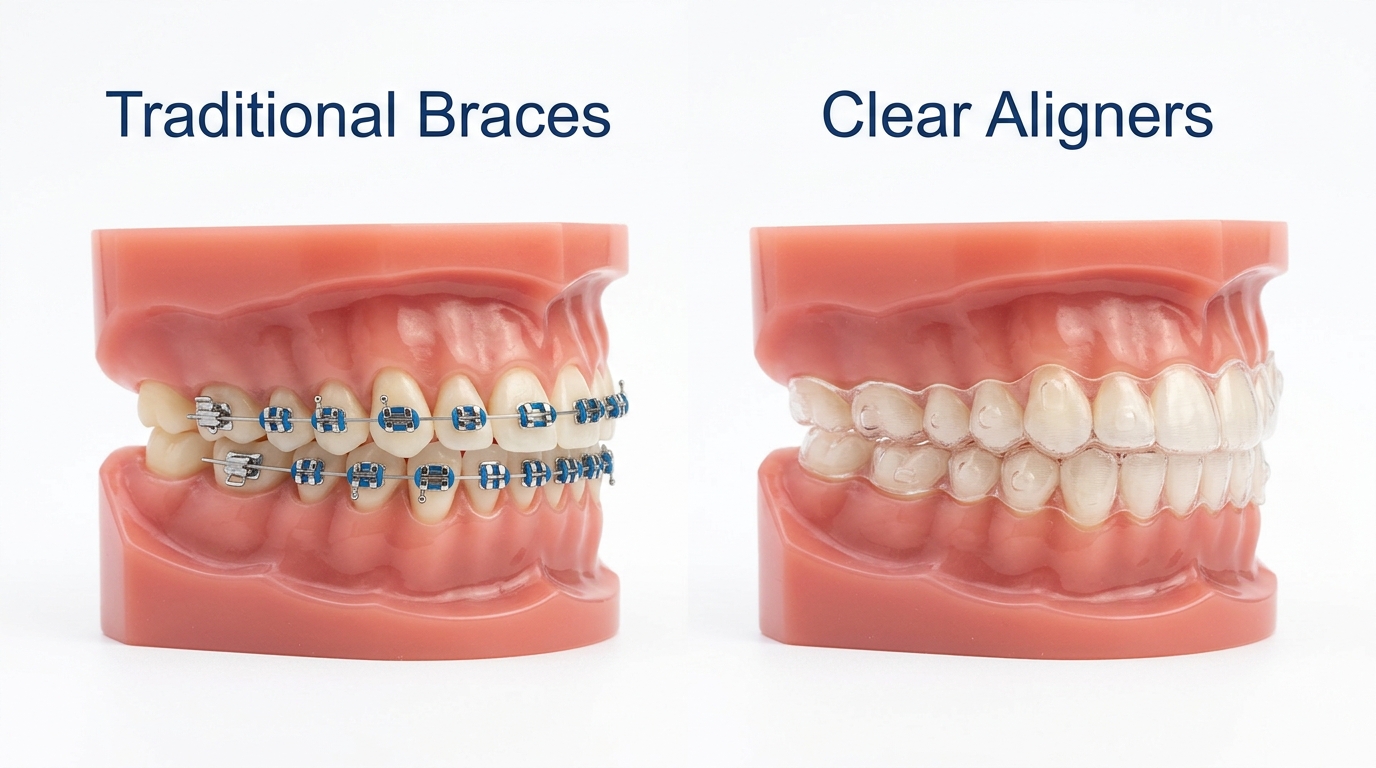 Braces vs Clear Aligners: Which Is Better for Your Teeth and Lifestyle? — Dentacare Dental Clinic